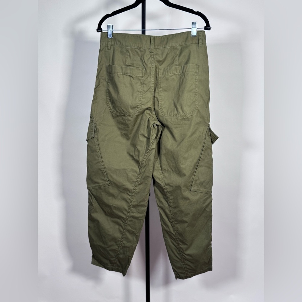 NWT Madewell The Barrel-Leg Utility Pant in Garment-Dyed Twill - Picture 5 of 6